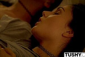 TUSHY Ariana Marie & Marley Brinx First Anal Threesome porn video thumbnail